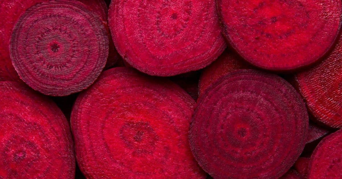 Fresh beetroot — rich in antioxidants